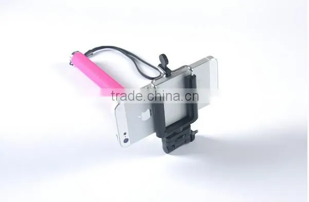 New product 2015 wireless bluetooth selfie stick extendable handheld monopod selfie stick