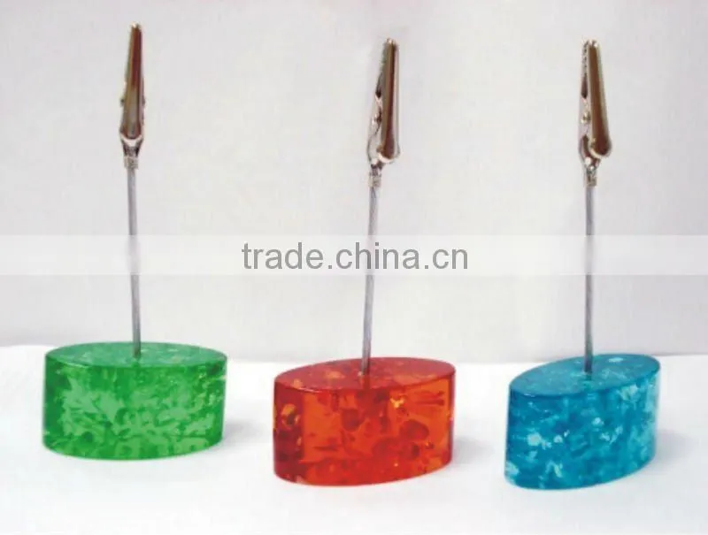 liquid base memo clip transparent memo clip