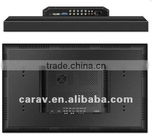 Security CCTV wall using 24hours working 52" inch industrial cctv service monitor with DVI/HDMI/BNC/YUV port