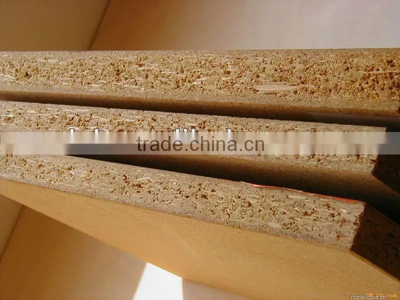 Plain chipboard for furniture factory use
