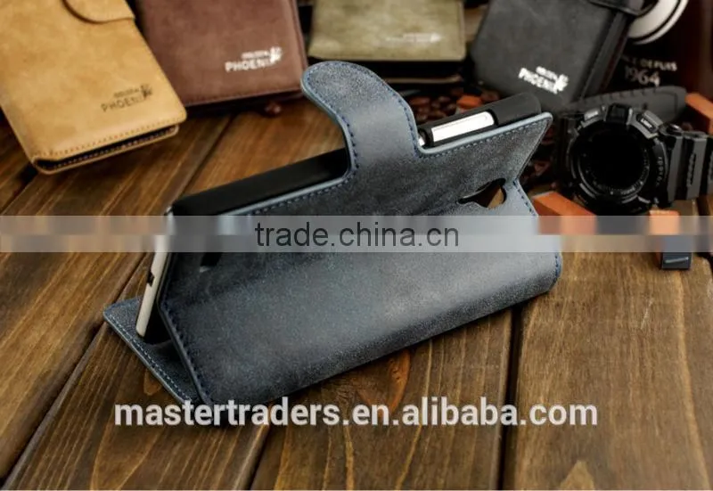 Top Quality Golden Phoenix Genuine Leather Case For Redmi note MT-2644