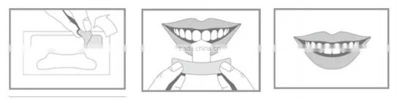 best sell tooth bleaching dental whitening strips with custom logo