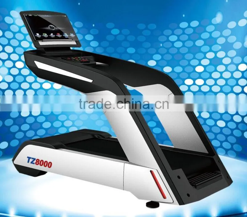 2016 new design gym machine /TZ-8000 treadmill/ Luxury commercial treadmill