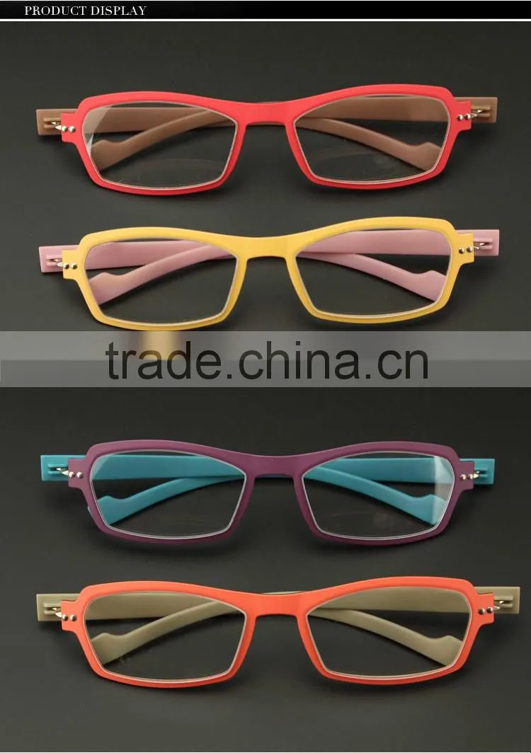 china factory custom cheap colorful TR90 reading glasses