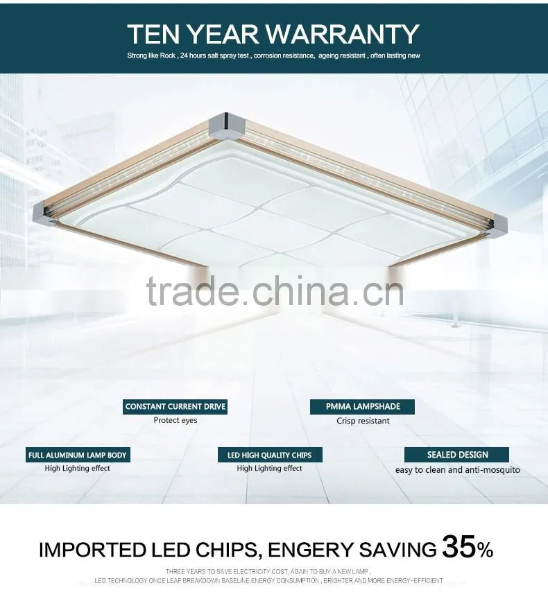 2015 hot sell decorative acrylic ceiling light made in china led ceiling spot light covers