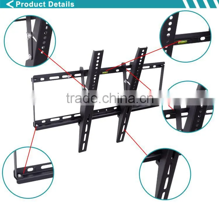 High Quality Modem 32"-65"Adjustable Wall Mounted Metal Lcd Tv Mount