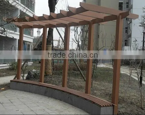 low maintenance eco-friendly wpc garden arbour