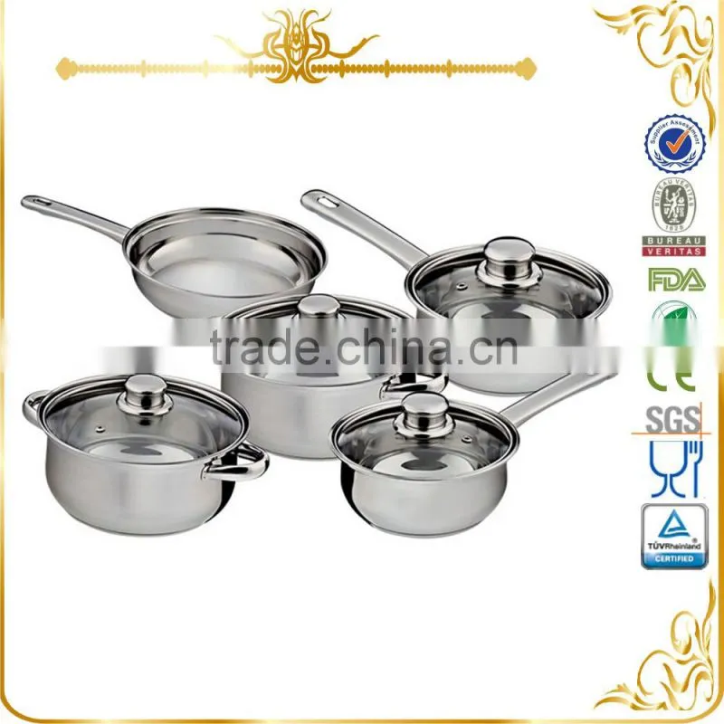 Cheap stainless steel cookware set MSF-3953