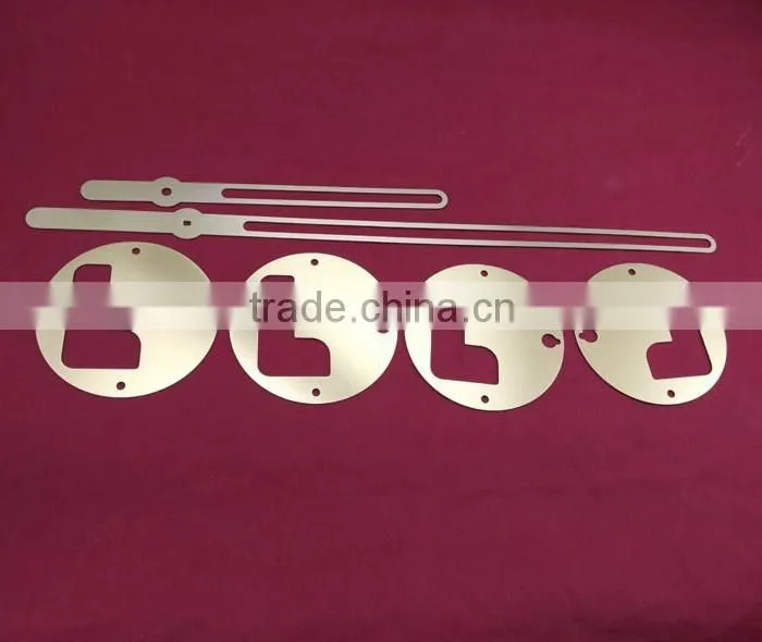 OEM stamp laser cut gold color clock hands