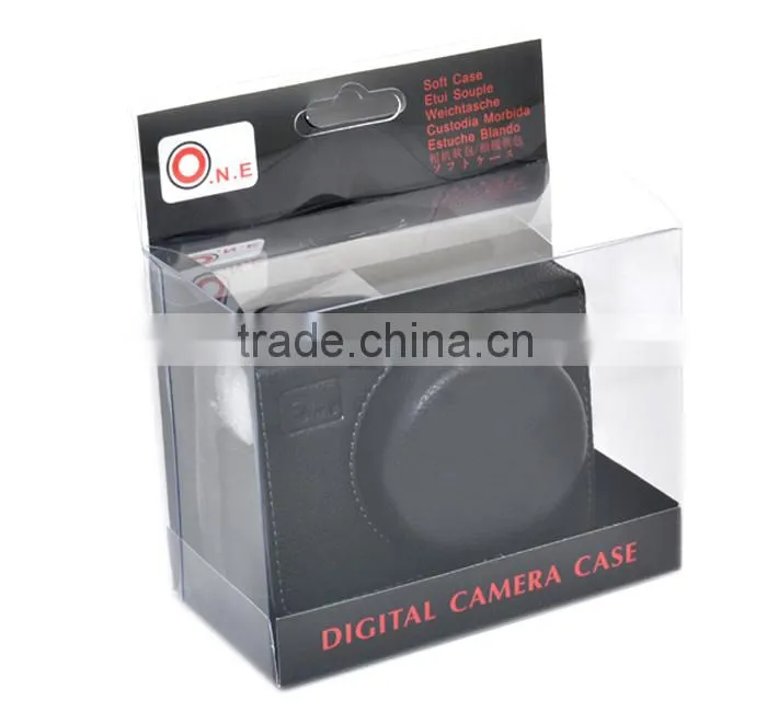 JJC camera bag PU Leather Case for SONY RX100 Black dslr camera