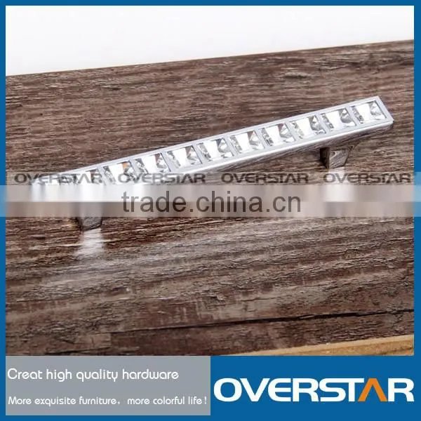 New Fancy Zinc Alloy Crystal Cabinet Door Handle