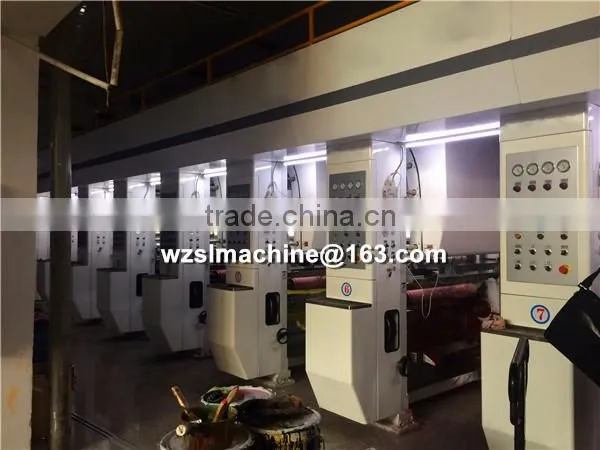 NEW computer High Speed Gravure PrintingMachine 6 COLORS