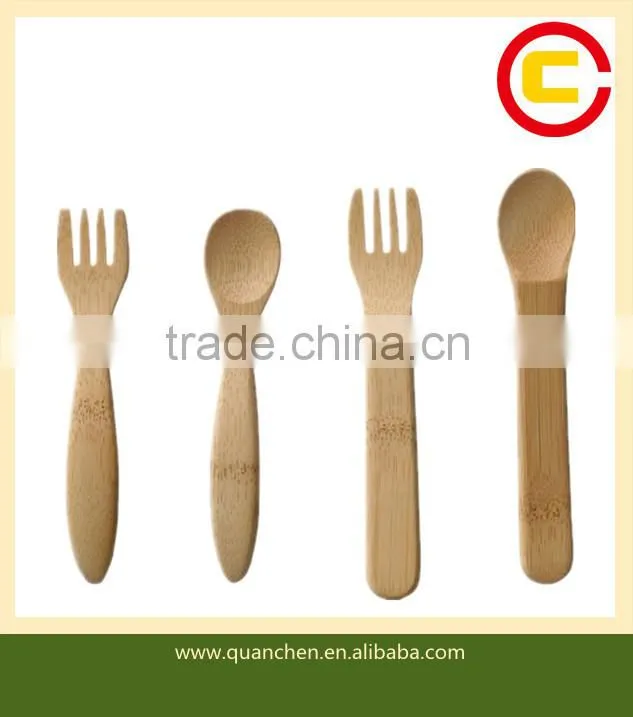 Natural bamboo tableware set