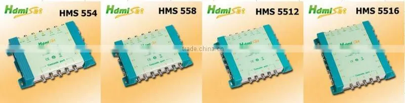 5 in 12 out DiSEqC Satellite Multiswitch