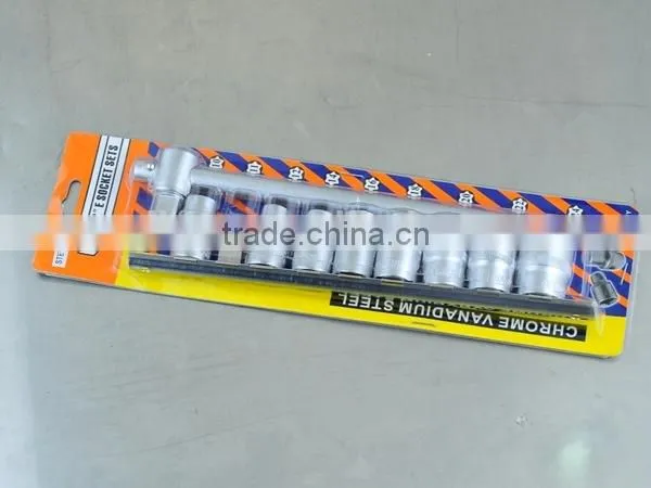 10pcs E Socket Set 1/2 DR