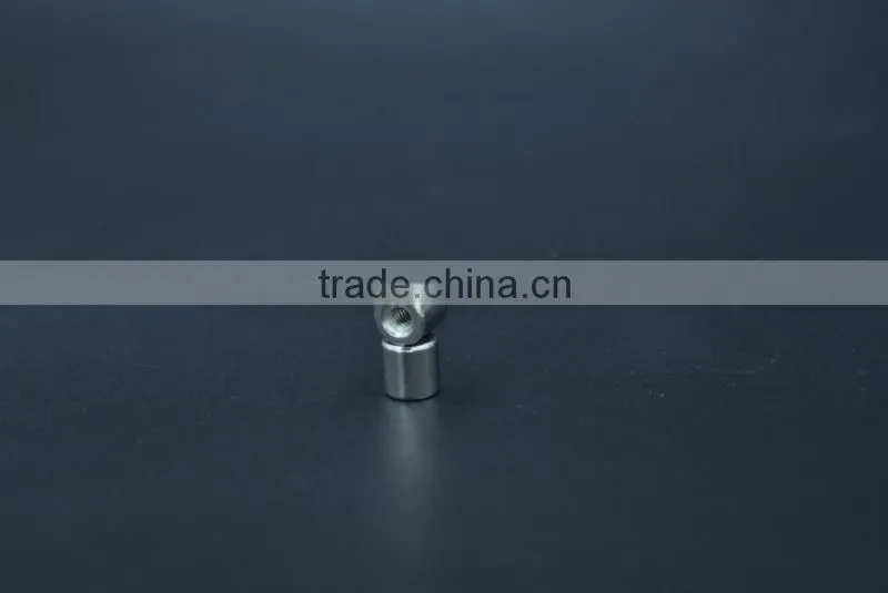 custom CNC machining brass slotted insert nut