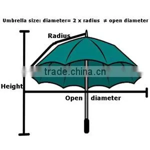 170T polyester + PP grass Hawaii raffia beach umbrella straw beach umbrella