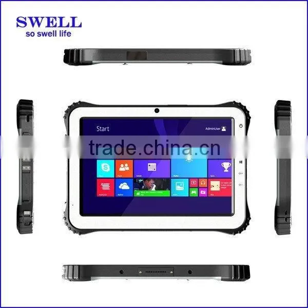 I12 rugged tablet NFC rugged fingerprint tablet p 1D 2D barcode scanner docking industrial and outdoor environments tablet
