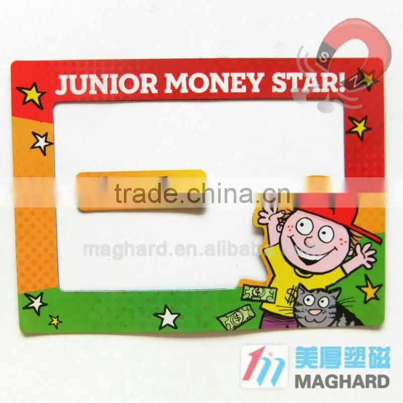 Magnetic photo frame Promotional gift and magnet puzzle 5"*7"mm