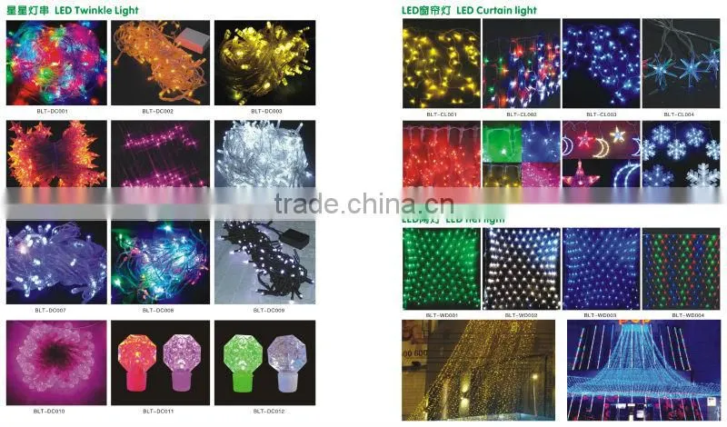 Led Christmas Twinkle Light With Various Color Optional,