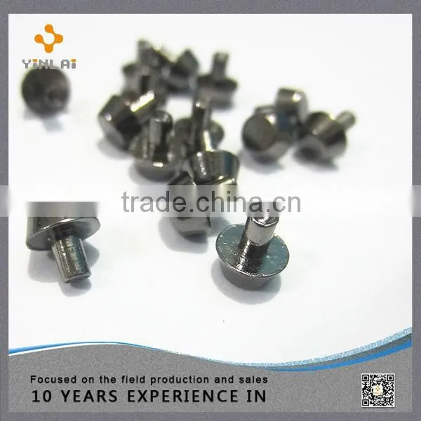 6x6mm wholesale zinc alloy rivet hardware products