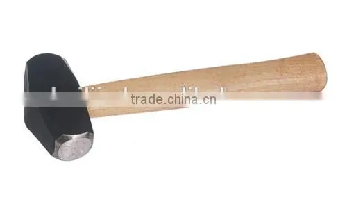 American type Stoning Hammer With wooden Handle