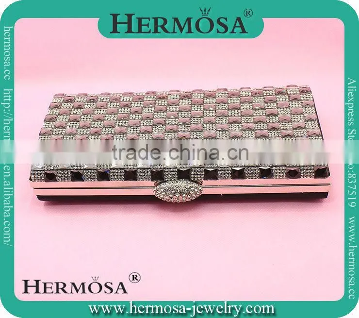Hermosa Newly Women Elegant Clutch Purse Treny Lady Evening Party Prom Purse Fashion Jewelry Purse