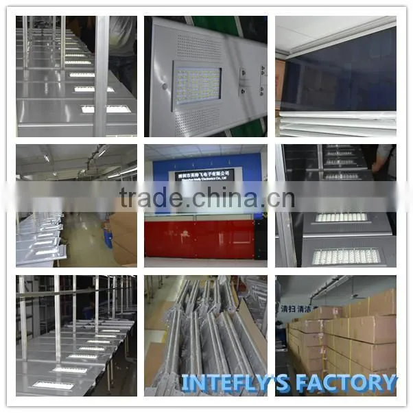 Solar power 30W LED street light lamp, all in one solar lamp
