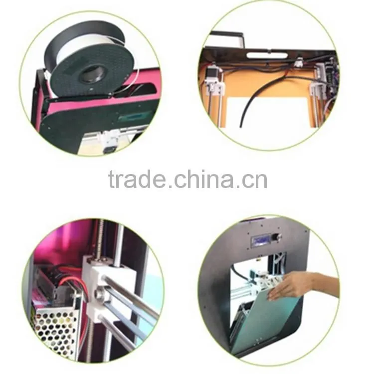 Desktop Digital FDM Metal Frame 3D Printer Automatic Digital Printer