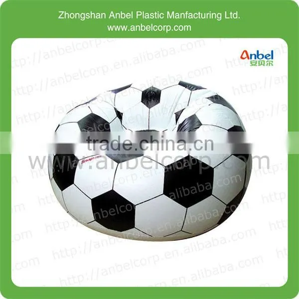 Anbel PVC plastic inflatable flexible paradise chair with headrest