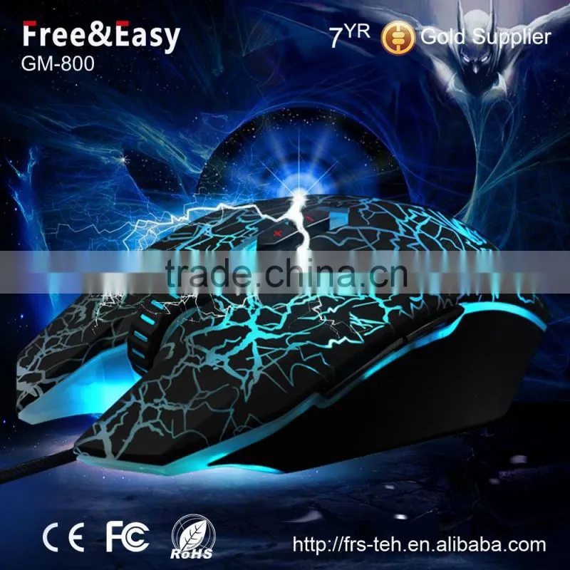2016 New arrival customed logo high quality 6d high dpi gaming mouse