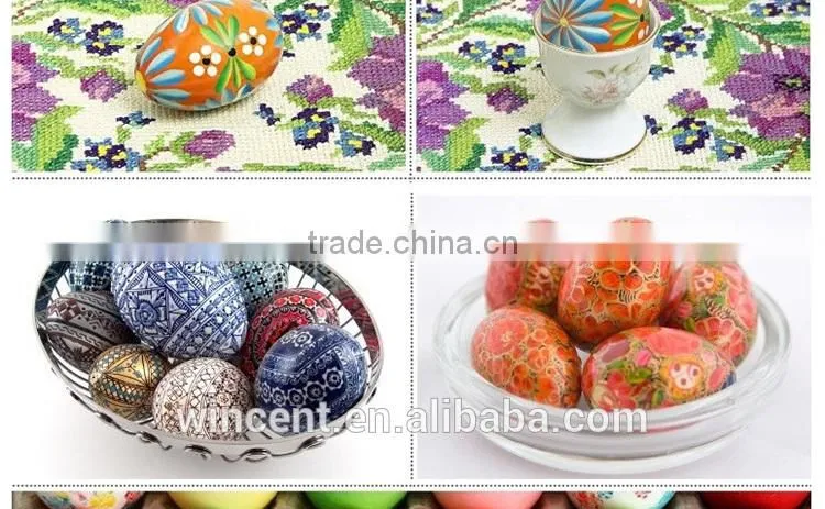Easter Day DIY Drawing Wooden Egg