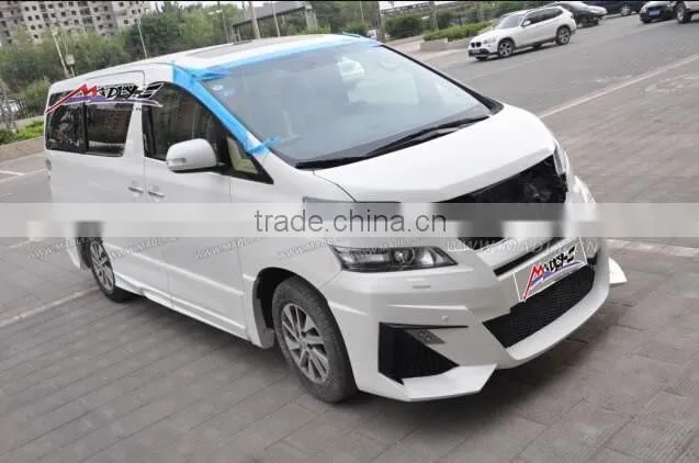 Wald body kit for 2011-2012 Toyota Alpha the highest quality PU/Carbon Fiber Body Kits for Toyota Alpha