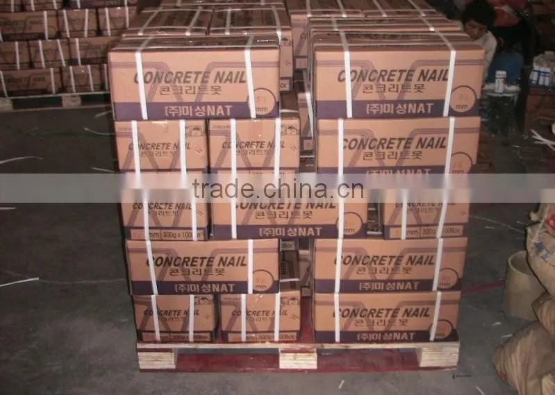 Good quality nails and low price concrete nails/ steel nails from China golden supplier