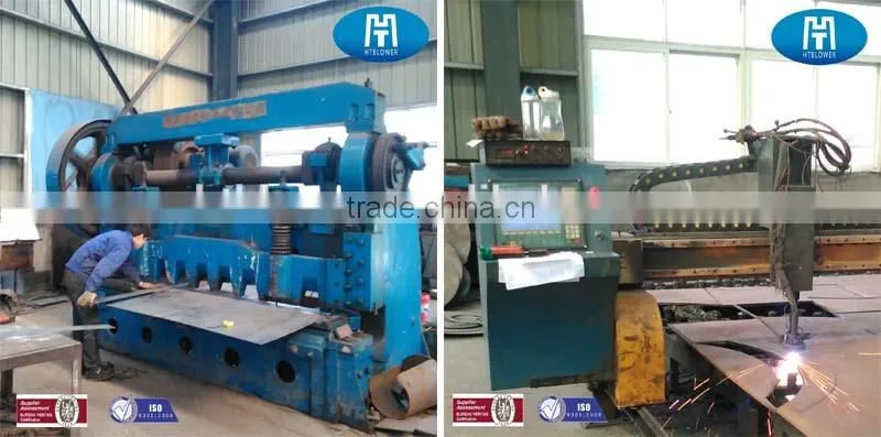 High pressure antiwear centrifugal fan for Metallurgy ventilate