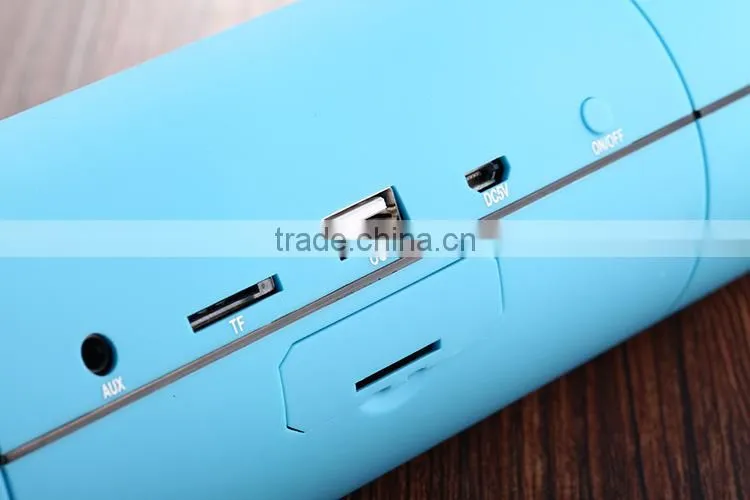 360 Degree Stereo Sound HIFI NFC Bluetooth Speaker Hot selling Mini WIreless-Fidelity(WIFI) , bluetooth speaker , USB port .