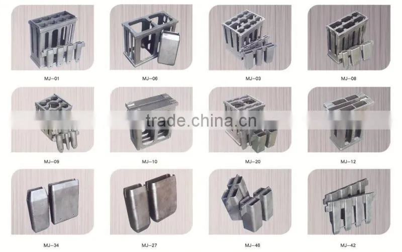automatic clay brick making machine mould/brick maker machine mould