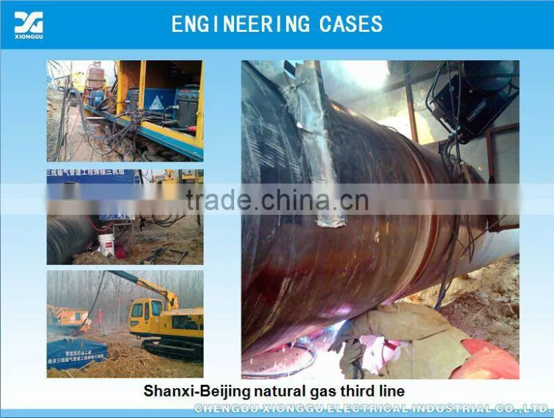 D7-500(N) IGBT Inverter pipeline multi-process welding machine with wire feeder and welding torch