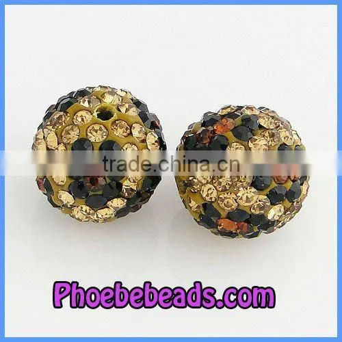 12mm Crystal Rhinestone Beads For Shamballa Bracelets CPB-B13