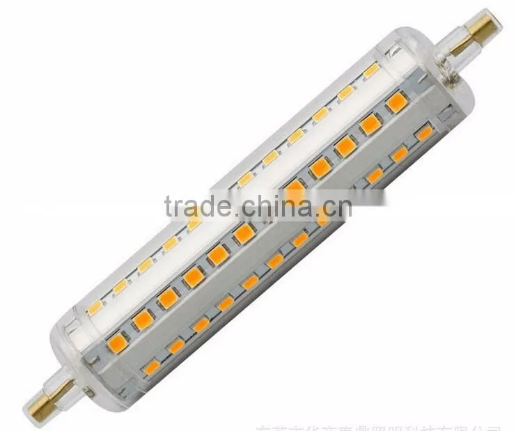 2016 new arrival UL ERP listed slim r7s led CRI>83 PF>0.95 5w 78mm r7s led bulbs 3 years warranty dimmable 118mm r7s led