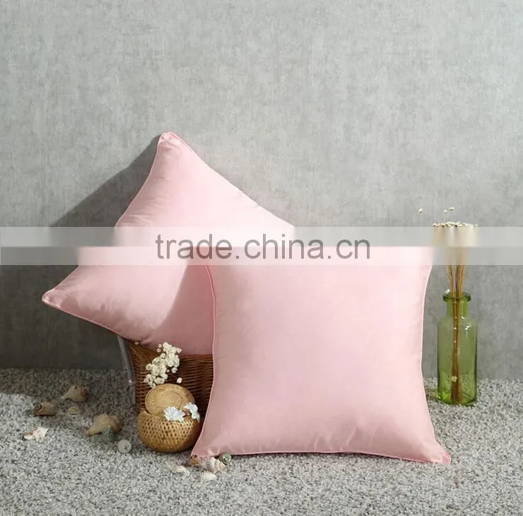 custom pure 100% cotton square pillow case
