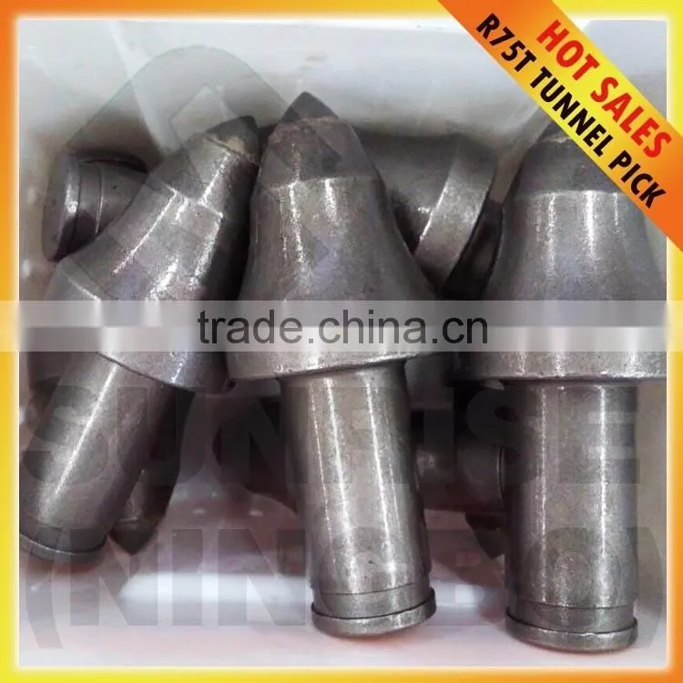 TBM tooth roadheader drilling tunnel boring machine crusher pick roller cutter for tunnel boring machine