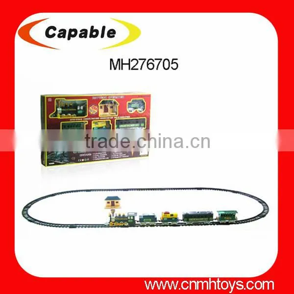 Model cartoon kids toy train electric toy train sets