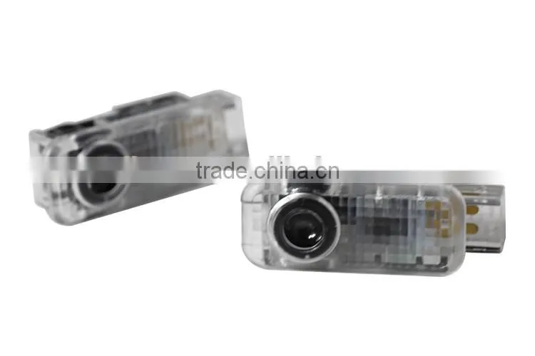 12V 5W Led Car Logo Door Courtesy Light,100% Play & Plug Led Car Door Logo Light,No Drill Car logo Light