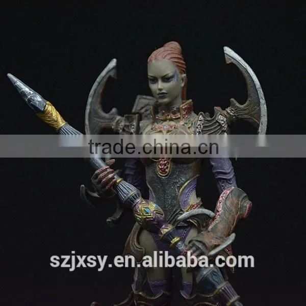6 inch decorative game character resin figurine