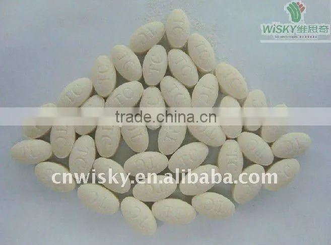 oval shaped pressed candy