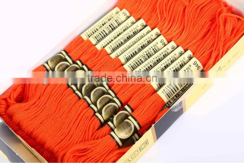100% cotton DMC standard embroidery Floss