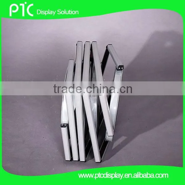 4 layers round aluminum advertising twister tower display