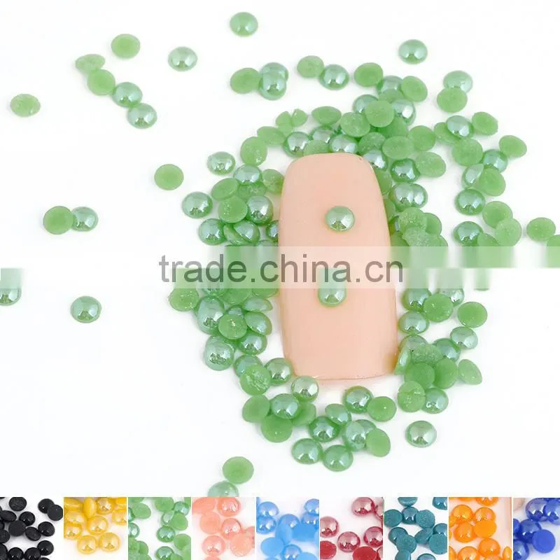 2016 Popular 3D acrylic diamond nail decoration for toe nails