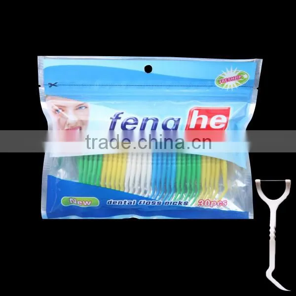 Tooth brush with dental floss and dental floss pick manufacturer